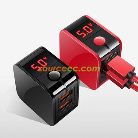 Customization Dual-USB Travel Adapter Corporate Gifts