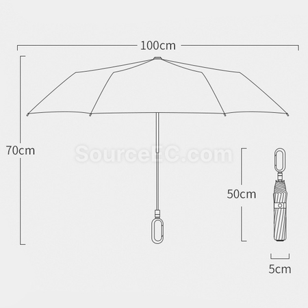 Customization Two-folding Umbrella Corporate Gifts
