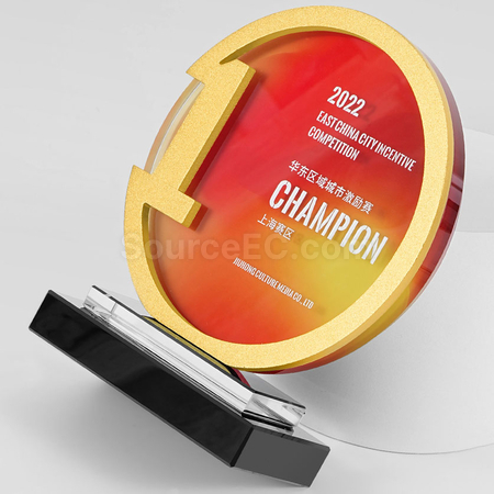 Customization Metal Crystal Trophy Corporate Gifts