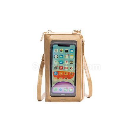 Customization PU Wallet With Touch Phone Bag Corporate Gifts