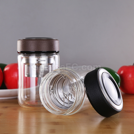Customization Double-layer Glass Cup Corporate Gifts