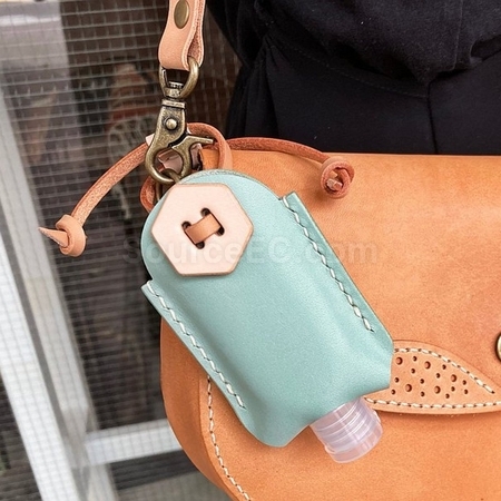 Customization Hand Sanitizer Leather Case Corporate Gifts