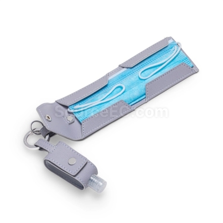 Customization PU Storage Bag For Hand Sanitizer And Mask Corporate Gifts