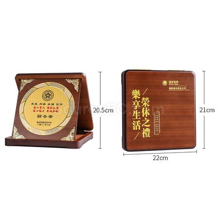 Customization Foldable Wooden Medal Corporate Gifts