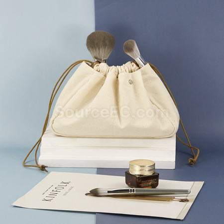 Customization Canvas Drawstring Cosmetic Bag Corporate Gifts