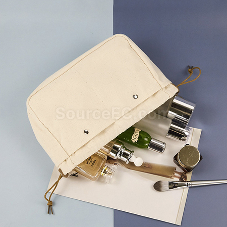 Customization Canvas Drawstring Cosmetic Bag Corporate Gifts
