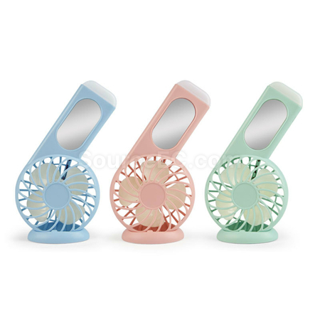 Customization Vanity Mirror Mini Fan Corporate Gifts