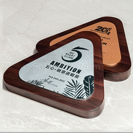 Customization Wooden Plaque Corporate Gifts