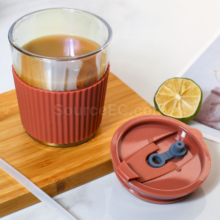 Customization Glass Coffee Cup Corporate Gifts