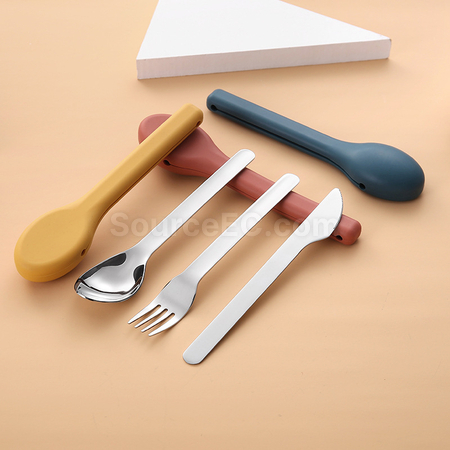 Customization Tableware with Silicone Box Corporate Gifts