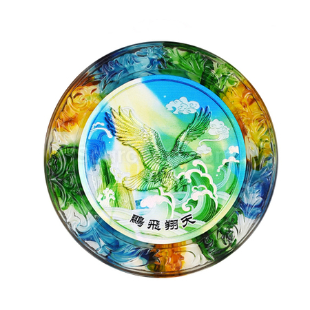 Customization Glazed Solid Wood Medal Corporate Gifts