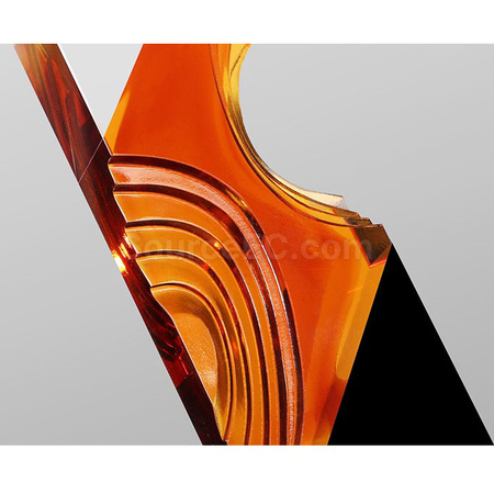 Customization Colored Glaze Crystal Trophy Corporate Gifts