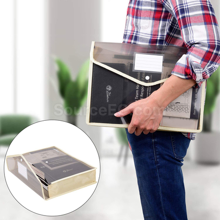 Customization Large Capacity Plastic Expandable File Folder Corporate Gifts