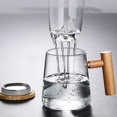 Customization Double-Layer Glass With Lid Corporate Gifts