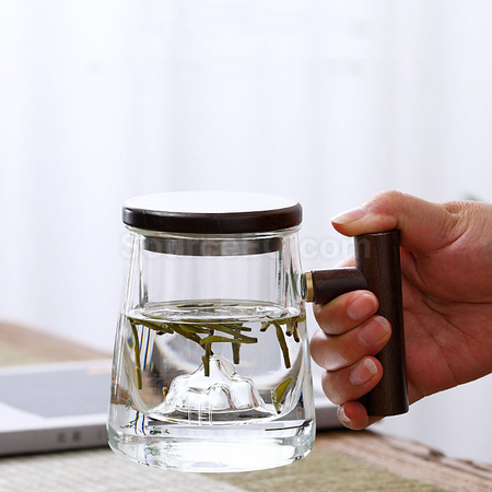 Customization Double-Layer Glass With Lid Corporate Gifts