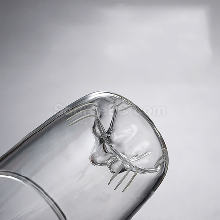 Customization Double-Layer Glass With Lid Corporate Gifts