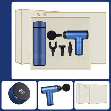 Customization Fascia Massager Gun And Thermal Cup Gift Set Corporate Gifts