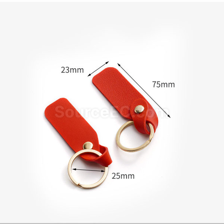 Customization PU Key Chain Corporate Gifts