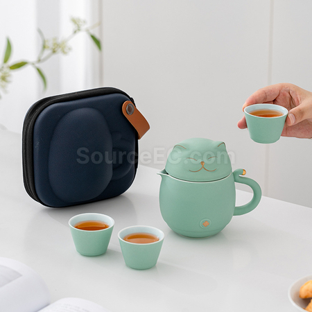 Customization Zhaocai Cat Tea Cup Corporate Gifts