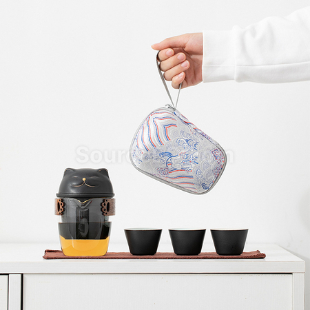 Customization Zhaocai Cat Tea Cup Corporate Gifts