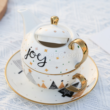 Customization Christmas Ceramic Cup Set Corporate Gifts