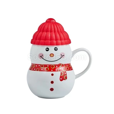 Customization Christmas Cap Mug Corporate Gifts