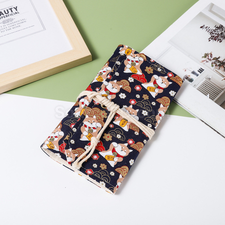 Customization Vintage Loose-leaf Notebook with Fabric Cover Corporate Gifts