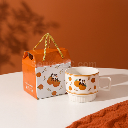 Customization Big Fortuue Towel and Coffee Cup Set Corporate Gifts