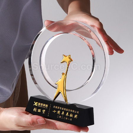 Customization Crystal Trophy Corporate Gifts