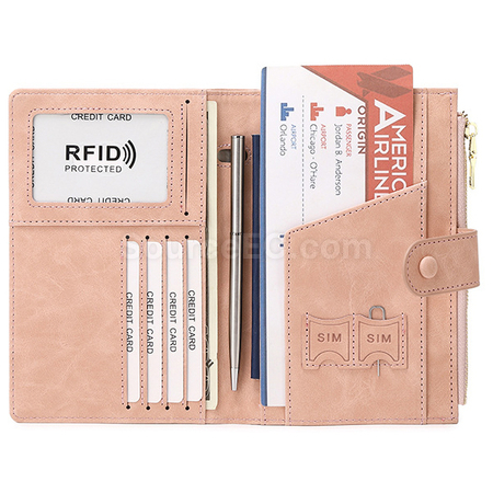 Customization Pu RFID Passport Case Corporate Gifts