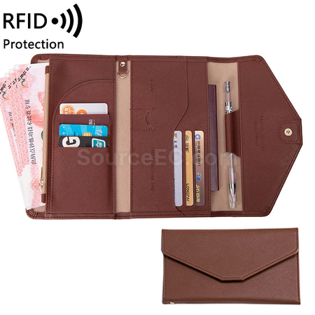 Customization Pu RFID Passport Case Corporate Gifts