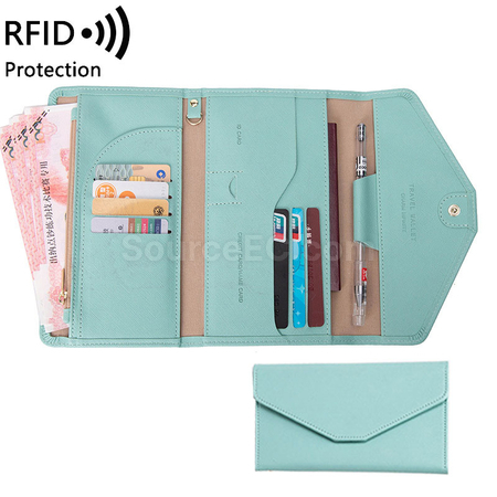 Customization Pu RFID Passport Case Corporate Gifts