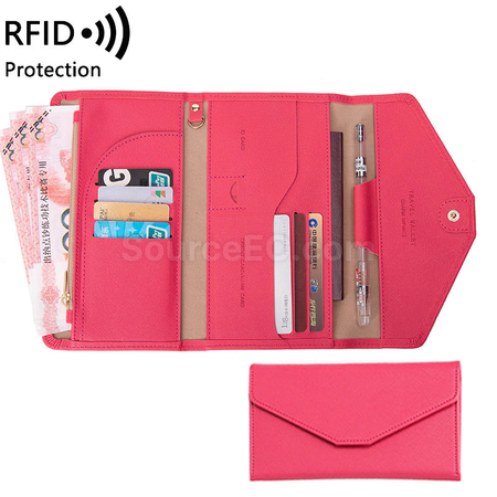 Customization Pu RFID Passport Case Corporate Gifts