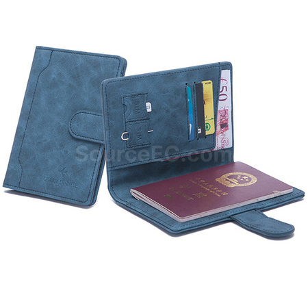 Customization Pu RFID Passport Case Corporate Gifts