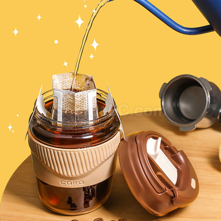 Customization Glass Coffee Cup Corporate Gifts