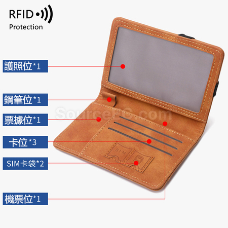 Customization RFID Passport Case Gift Set Corporate Gifts