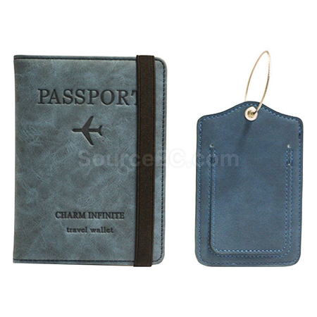 Customization Passport Covers and Luggage Tags Gift Set Corporate Gifts