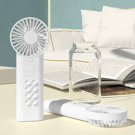 Customization Power Bank With Fan  Corporate Gifts