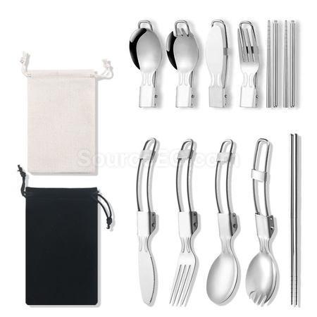Customization Outdoor Stainless Steel Tableware Corporate Gifts