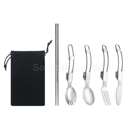 Customization Outdoor Stainless Steel Tableware Corporate Gifts