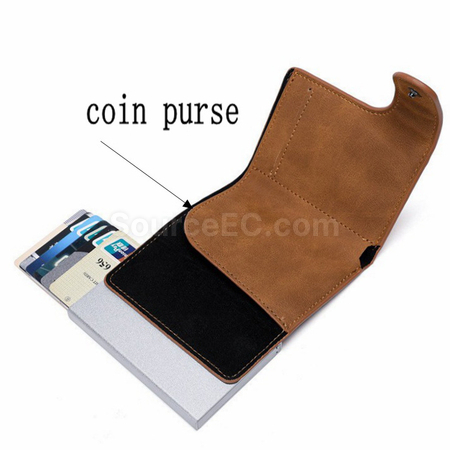 Customization Side Push Card Case Corporate Gifts
