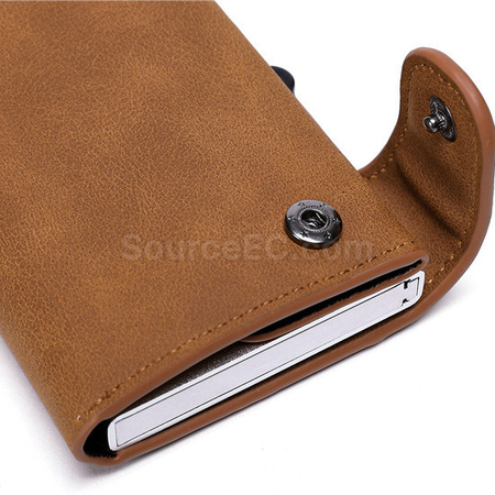 Customization Side Push Card Case Corporate Gifts