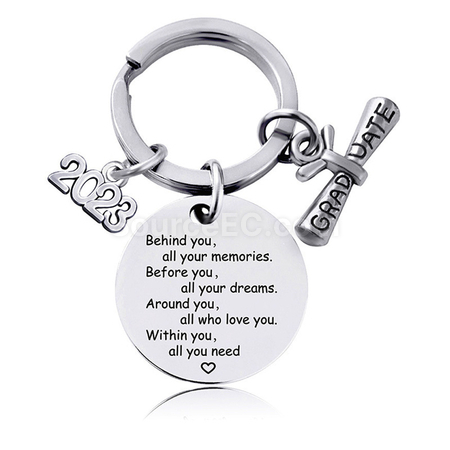 Customization Graduation Keychain Corporate Gifts