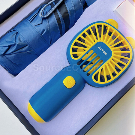 Customization Fan Umbrella Gift Set Corporate Gifts