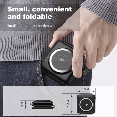 Customization Foldable 3 in 1 Charging Station Corporate Gifts