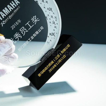 Customization Creative Metal Crystal Seat Corporate Gifts