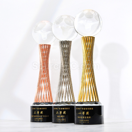 Customization Creative Metal Crystal Seat Corporate Gifts