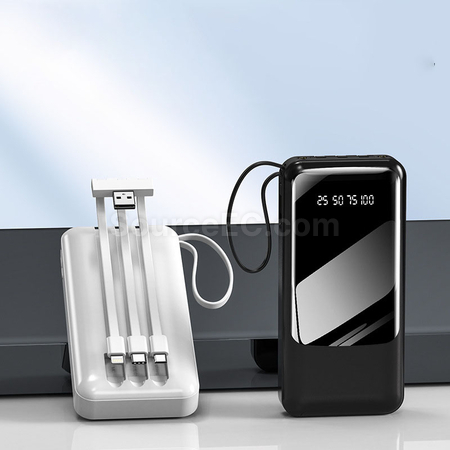Customization Comes with 4-wire Power Bank Corporate Gifts