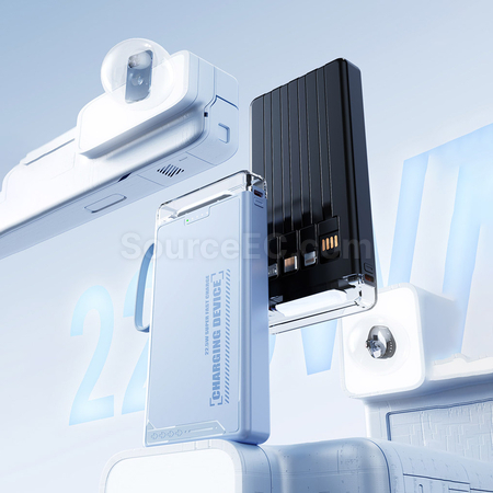 Customization Comes with 4-wire Power Bank Corporate Gifts