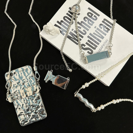 Customization Metal Card Phone Lanyard Corporate Gifts